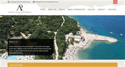 Desktop Screenshot of adriaticresortapartments.com